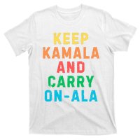 Keep Kamala And Carry Onala Kamala Vote Blue Election 2024 Long Sleeve T-Shirt