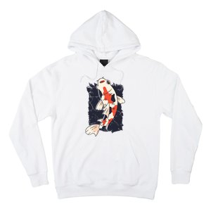 King Koi Abstract Graphic Design Hoodie