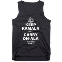 Keep Kamala And Carry On Ala Tank Top