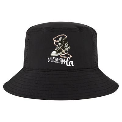 Keep Kamala And Carry Onala Kamala Harris President 2024 Cool Comfort Performance Bucket Hat