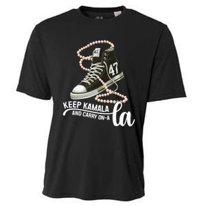 Keep Kamala And Carry Onala Kamala Harris President 2024 Cooling Performance Crew T-Shirt