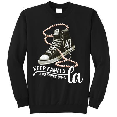 Keep Kamala And Carry Onala Kamala Harris President 2024 Sweatshirt