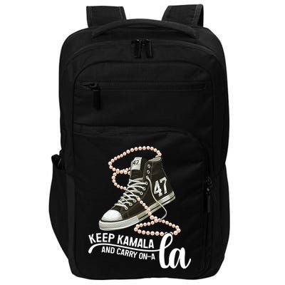 Keep Kamala And Carry Onala Kamala Harris President 2024 Impact Tech Backpack