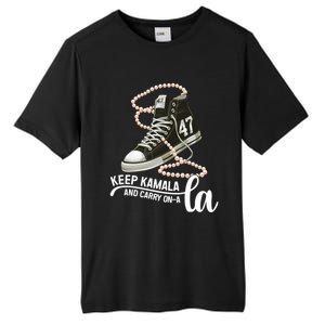 Keep Kamala And Carry Onala Kamala Harris President 2024 Tall Fusion ChromaSoft Performance T-Shirt