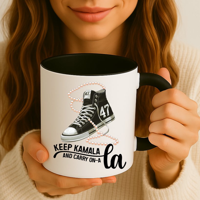 Keep Kamala And Carry Onala Kamala Harris President 2024 Mug