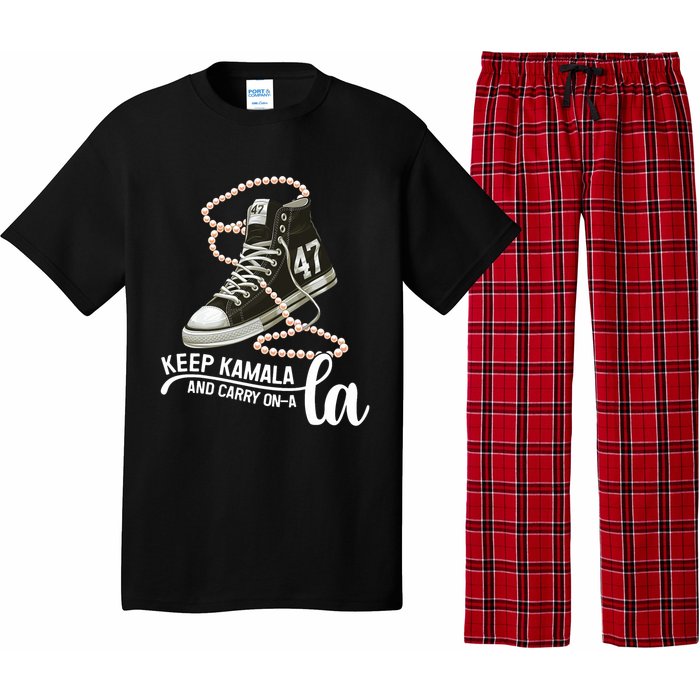 Keep Kamala And Carry Onala Kamala Harris President 2024 Pajama Set