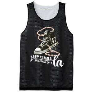 Keep Kamala And Carry Onala Kamala Harris President 2024 Mesh Reversible Basketball Jersey Tank