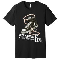 Keep Kamala And Carry Onala Kamala Harris President 2024 Premium T-Shirt