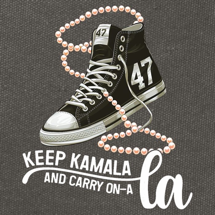 Keep Kamala And Carry Onala Kamala Harris President 2024 Cotton Canvas Backpack
