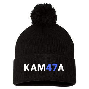 Kam47a Pom Pom 12in Knit Beanie