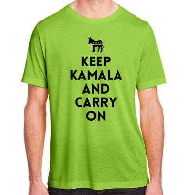 Keep Kamala And Carry On Adult ChromaSoft Performance T-Shirt