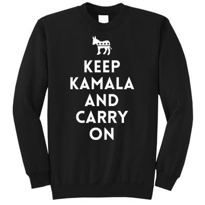 Keep Kamala And Carry On Sweatshirt