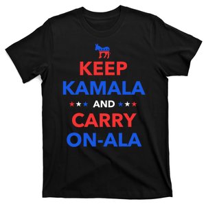 Keep Kamala And Carry On Ala T-Shirt