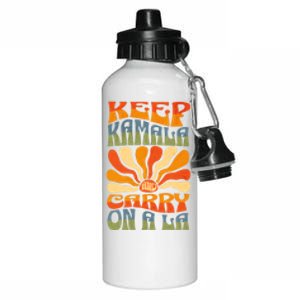 Keep Kamala And Carry On A La Aluminum Water Bottle