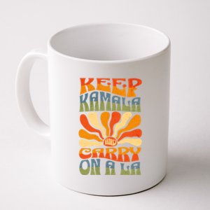 Keep Kamala And Carry On A La Coffee Mug