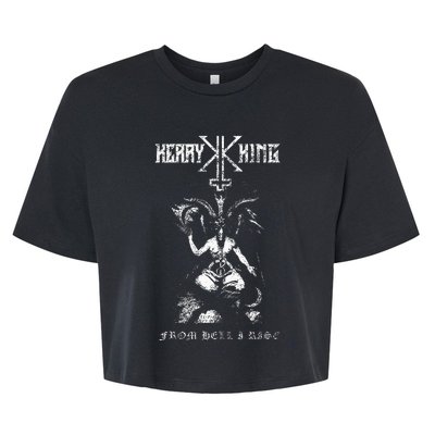 Kerry King – Baphomet Grit Bella+Canvas Jersey Crop Tee