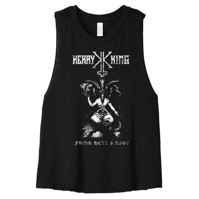 Kerry King – Baphomet Grit Women's Racerback Cropped Tank