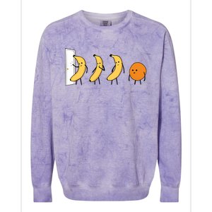 Knock Knock Banana Colorblast Crewneck Sweatshirt