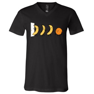 Knock Knock Banana V-Neck T-Shirt