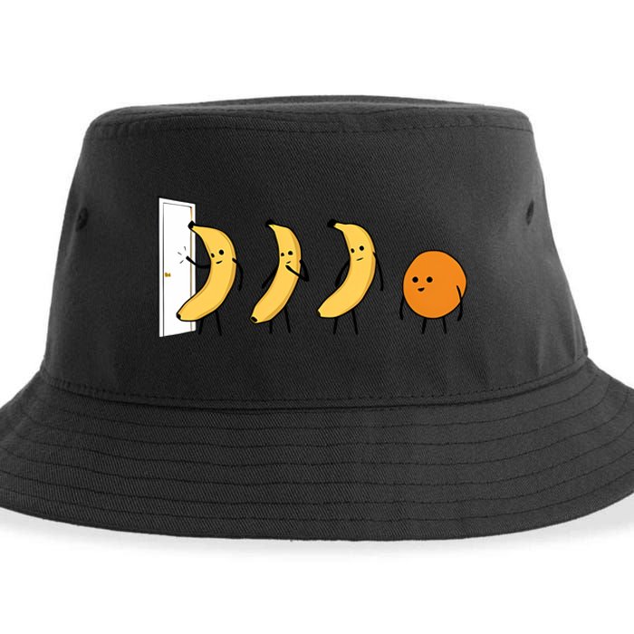 Knock Knock Banana Sustainable Bucket Hat