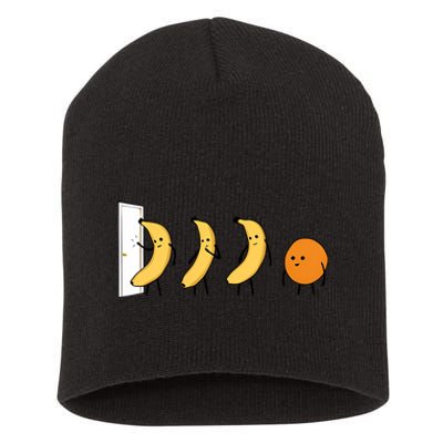 Knock Knock Banana Short Acrylic Beanie