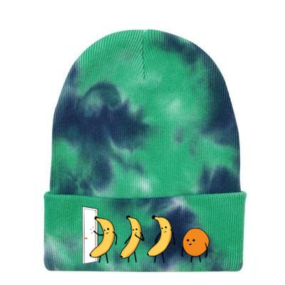 Knock Knock Banana Tie Dye 12in Knit Beanie