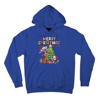 Koalalala Koala Bear Decorating Christmas Tree Santa Hat Gift Hoodie