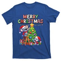 Koalalala Koala Bear Decorating Christmas Tree Santa Hat Gift T-Shirt