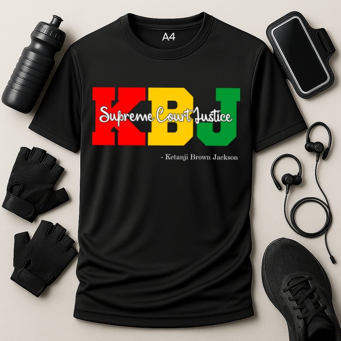 KBJ Ketanji Brown Jackson Supreme Court Justice Judge Cooling Performance Crew T-Shirt