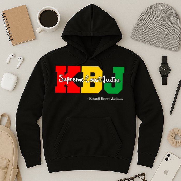 KBJ Ketanji Brown Jackson Supreme Court Justice Judge Hoodie