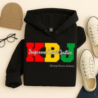 KBJ Ketanji Brown Jackson Supreme Court Justice Judge Hoodie