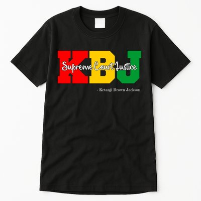 KBJ Ketanji Brown Jackson Supreme Court Justice Judge Tall T-Shirt
