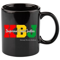 KBJ Ketanji Brown Jackson Supreme Court Justice Judge 11oz C Handle Ceramic Mug