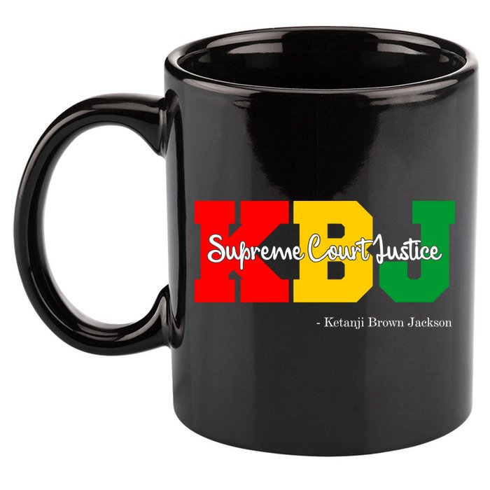 KBJ Ketanji Brown Jackson Supreme Court Justice Judge 11oz C Handle Ceramic Mug