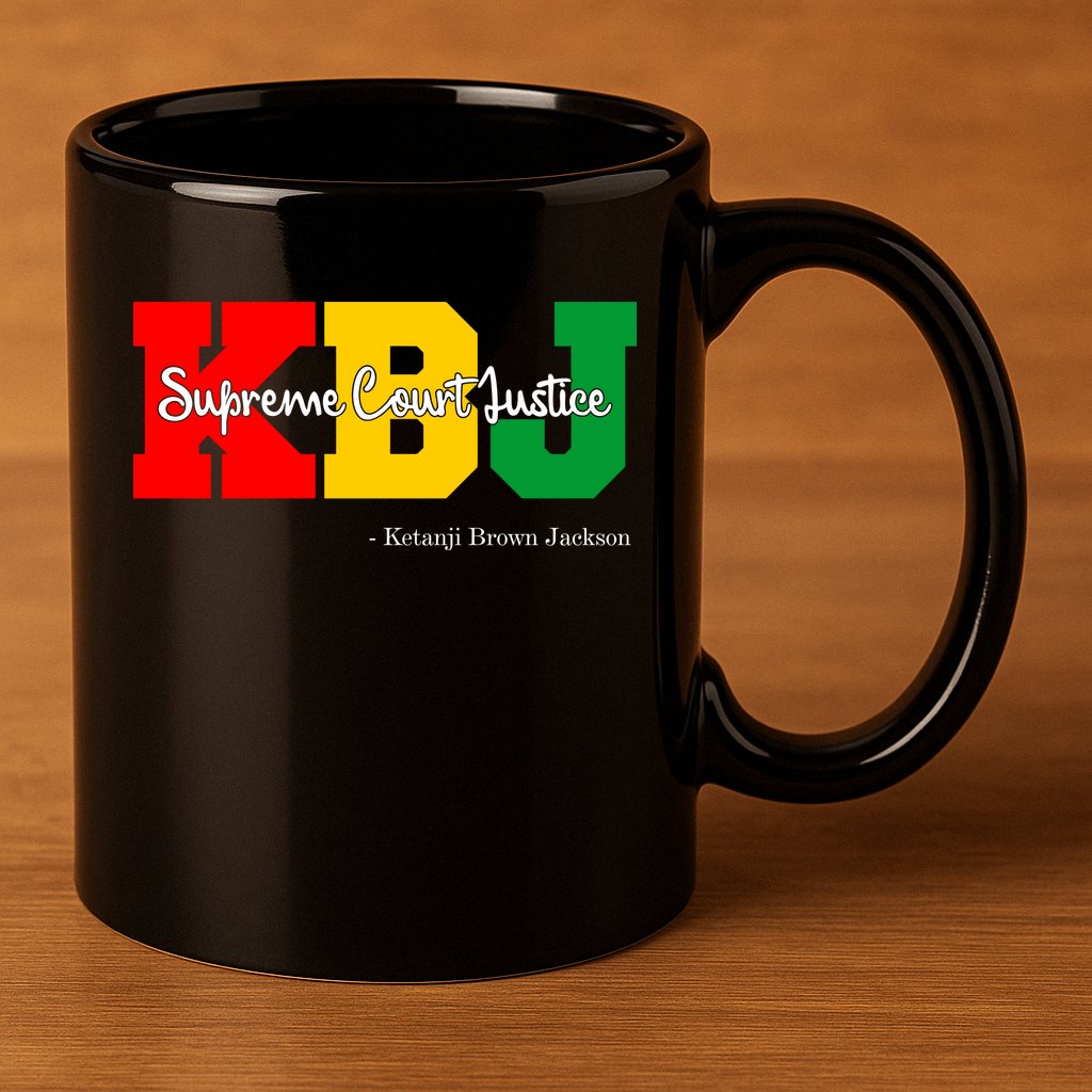 KBJ Ketanji Brown Jackson Supreme Court Justice Judge 11oz C Handle Ceramic Mug