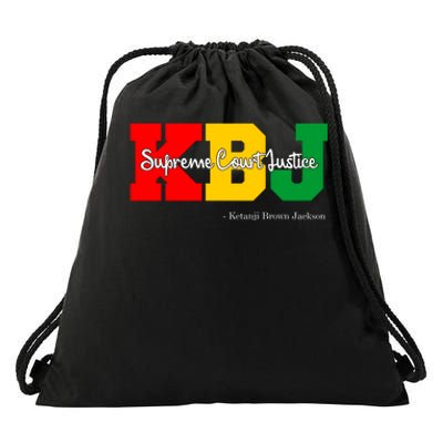 KBJ Ketanji Brown Jackson Supreme Court Justice Judge Drawstring Bag