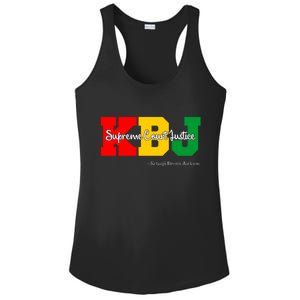 KBJ Ketanji Brown Jackson Supreme Court Justice Judge Ladies PosiCharge Competitor Racerback Tank