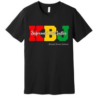 KBJ Ketanji Brown Jackson Supreme Court Justice Judge Premium T-Shirt