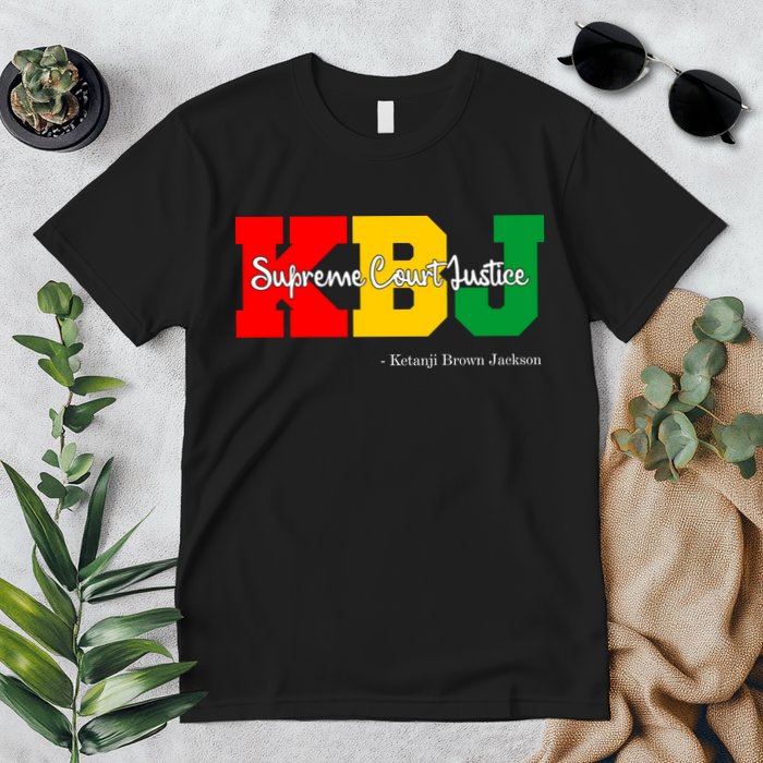 KBJ Ketanji Brown Jackson Supreme Court Justice Judge Premium T-Shirt