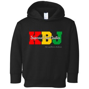 KBJ Ketanji Brown Jackson Supreme Court Justice Judge Toddler Hoodie