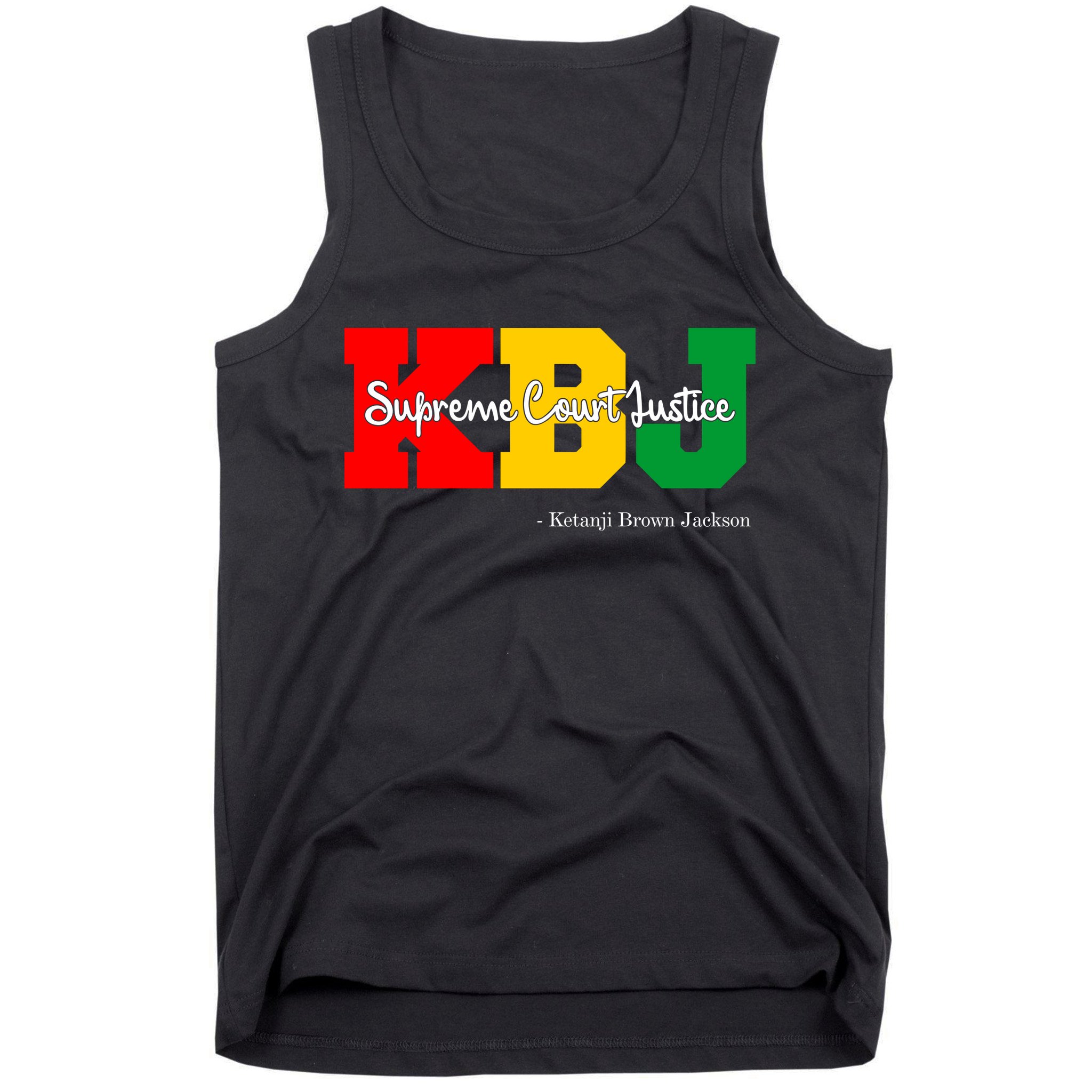 KBJ Ketanji Brown Jackson Supreme Court Justice Judge Tank Top