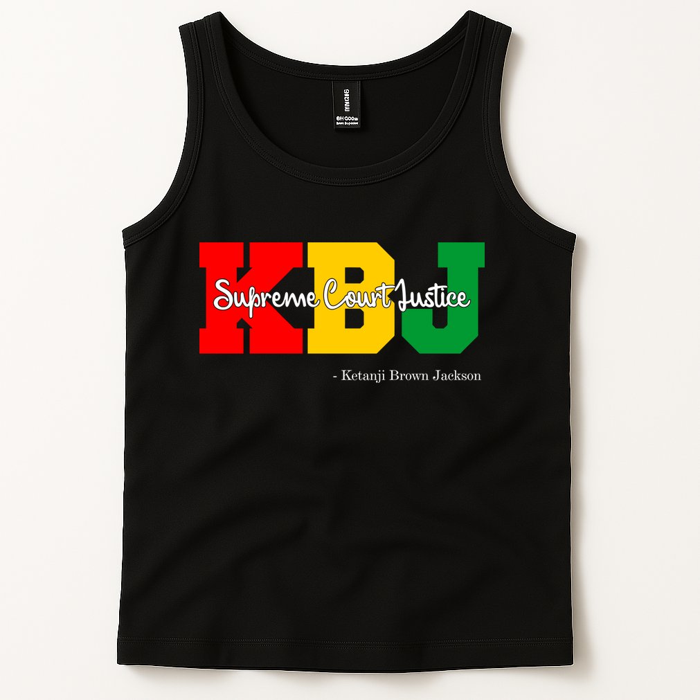 KBJ Ketanji Brown Jackson Supreme Court Justice Judge Tank Top