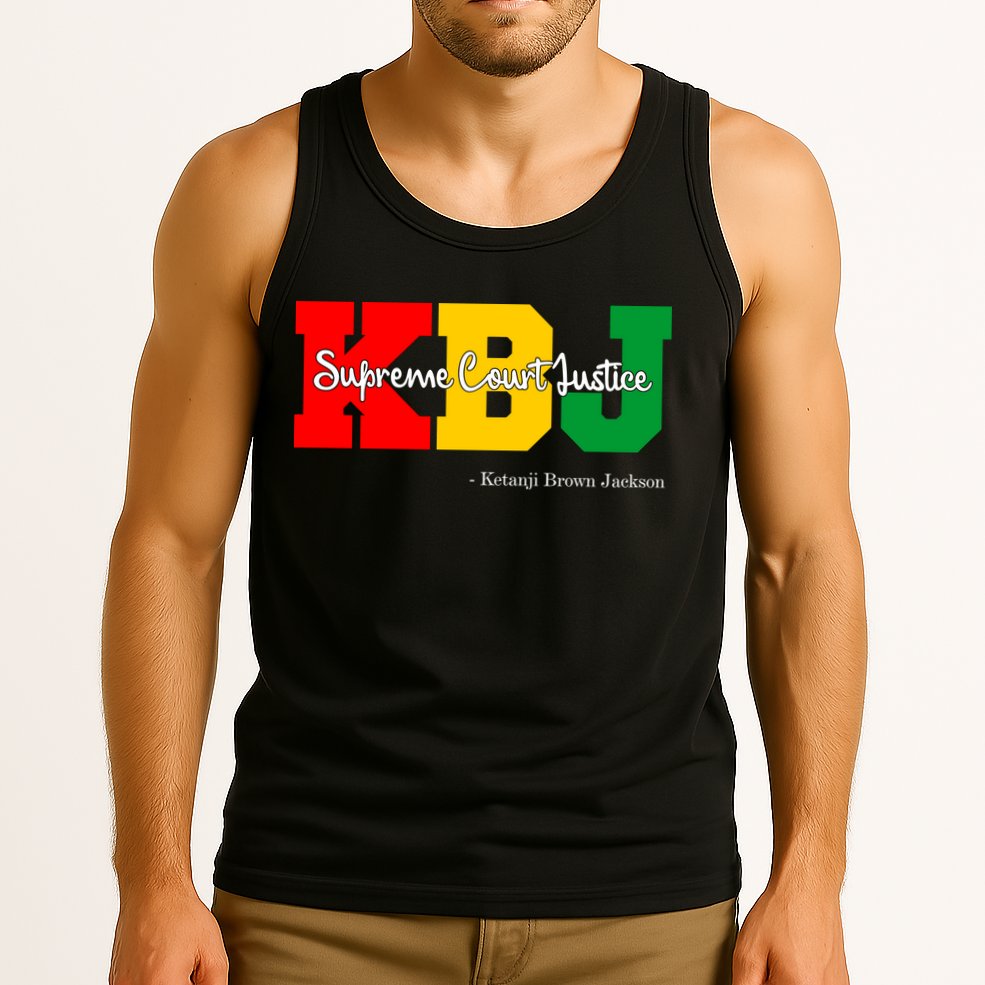 KBJ Ketanji Brown Jackson Supreme Court Justice Judge Tank Top