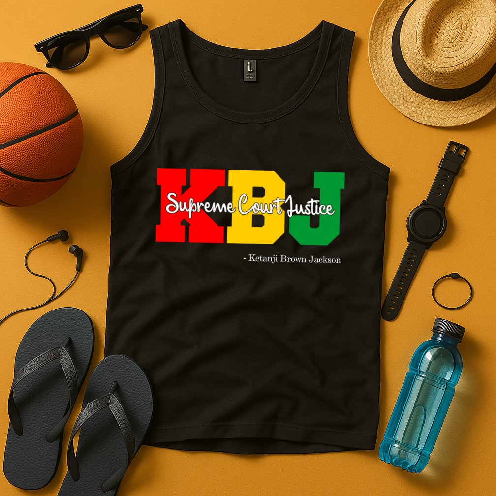 KBJ Ketanji Brown Jackson Supreme Court Justice Judge Tank Top