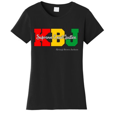 KBJ Ketanji Brown Jackson Supreme Court Justice Judge Women's T-Shirt