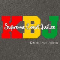 KBJ Ketanji Brown Jackson Supreme Court Justice Judge Cotton Canvas Backpack