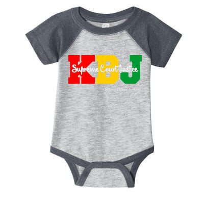 KBJ Ketanji Brown Jackson Supreme Court Justice Judge Infant Baby Jersey Bodysuit