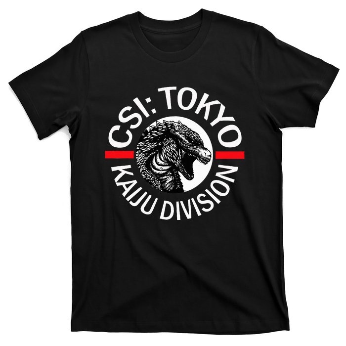 King Kaiju Csi Tokyo Giant Monsters Creature Feature T-Shirt