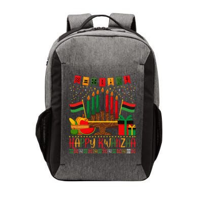 Kwanzaa Kinara Candles Kwanzaa Principles Happy Kwanzaa Vector Backpack