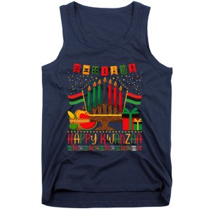 Kwanzaa Kinara Candles Kwanzaa Principles Happy Kwanzaa Tank Top